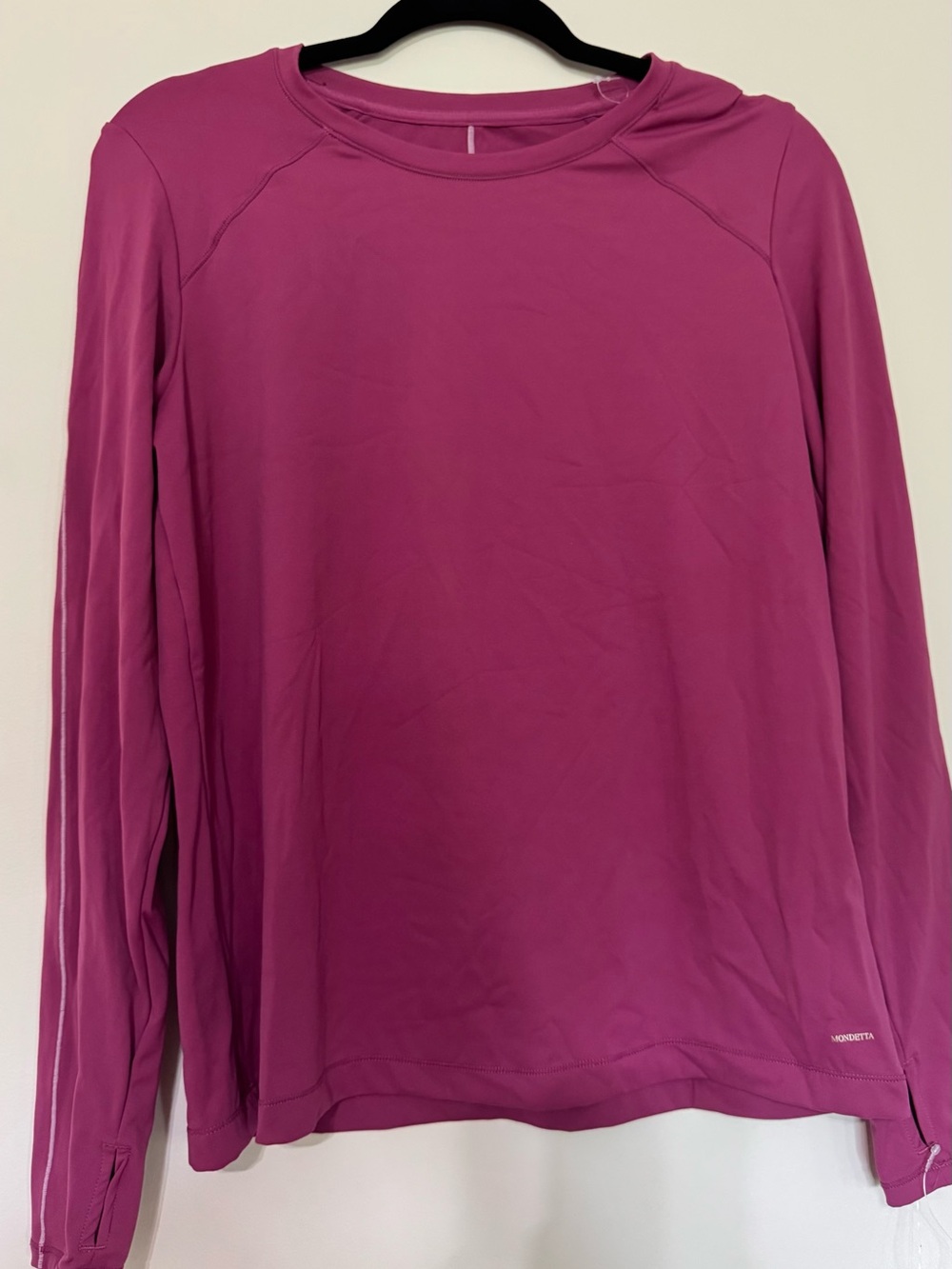 Mondetta Women's Long Sleeve Top in Magenta